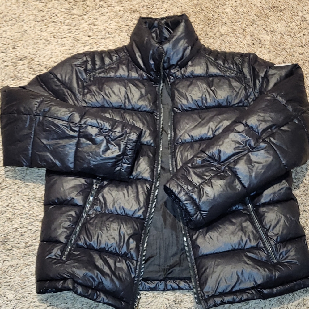 Guess Men's Dark Puffer Jacket